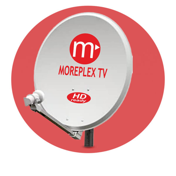 MOREPLEXTV WHITE DISH- HD Ready